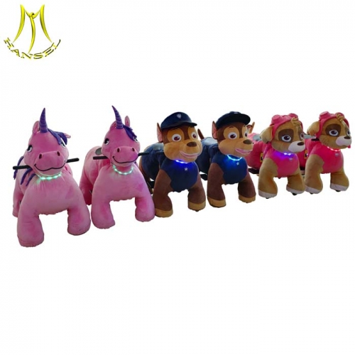 Hansel electric ride on animals toys to ride a horse in guangzhou