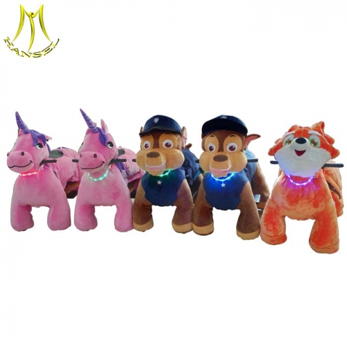Hansel electric ride on animals toys to ride a horse in guangzhou