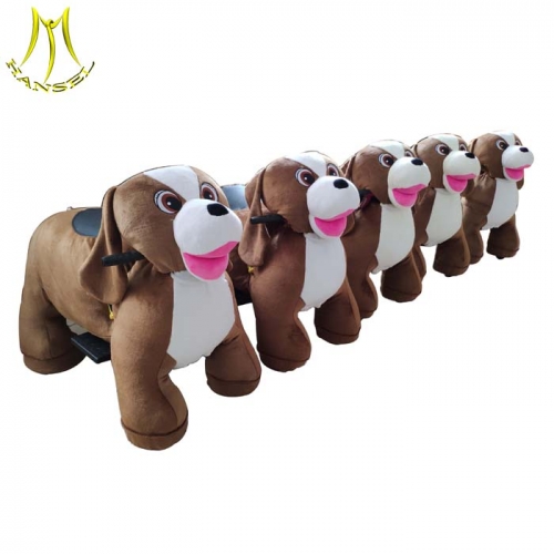 Hansel commercial mall plush electrical toy animal monkey riding with timer