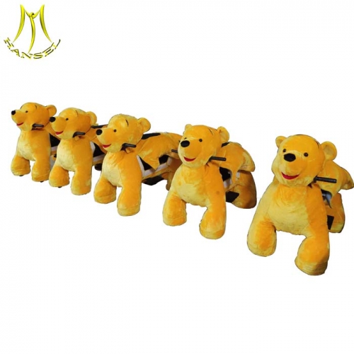 Hansel commercial mall plush electrical toy animal monkey riding with timer