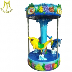 Hansel kids amusement ride carousel horse for sale