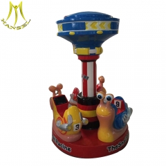 Hansel Horse Carousel new amusement outdoor kiddie ride used coin operated kids mini carousel ride