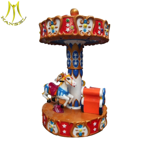 Hansel Hot amusement park rides musical horse carousel for sale
