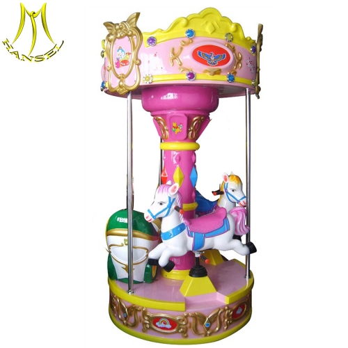Hansel Amusement park rides merry go round funny games children toys Carousel Horse Ride