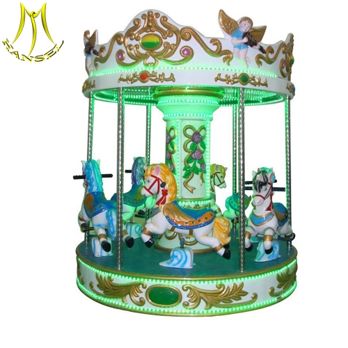 Hansel carousel horse ride/children mechanical ride on horse