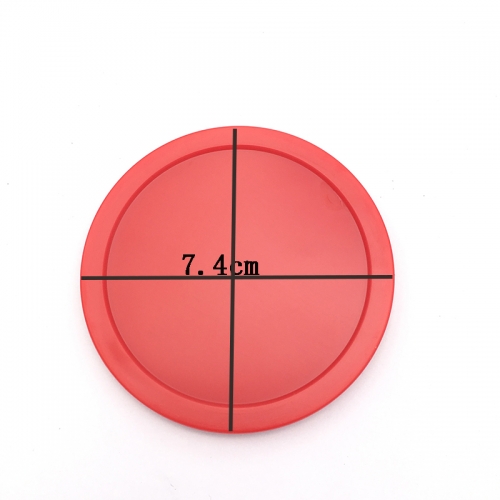 10 pcs Air Hocky Puck  Diameter 7.4cm  plastic material  for Child Air Hockey Accessories