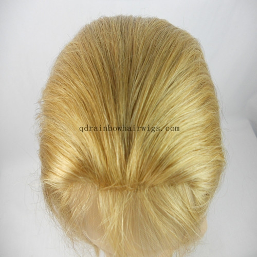 Silky Straight 18'' #27 Remy Human Hair Full Lace Wigs in Stock