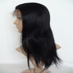 Hot Sale Off Black Virgin Hair Lace Front Wigs