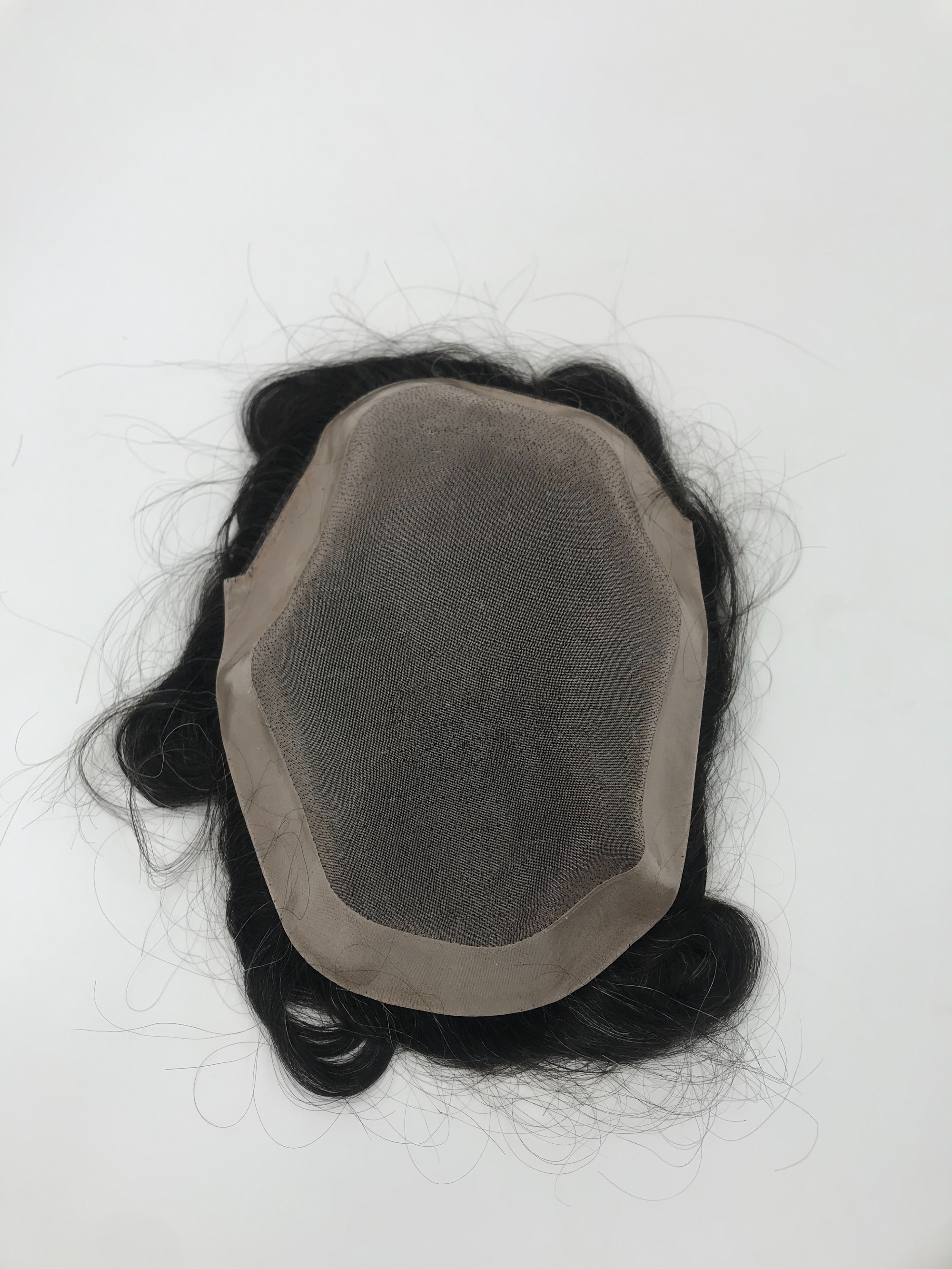 Slight Wave Human Hair Top Mono Patches to Cover Hair Loss