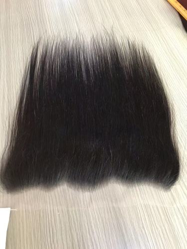 straight human hair 13x6 lace frontals with small knots