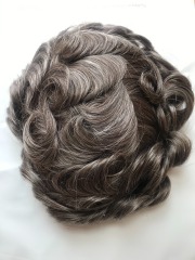long life double knots hair pieces mono toppers to cover bald area
