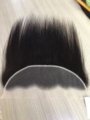 straight human hair 13x6 lace frontals with small knots