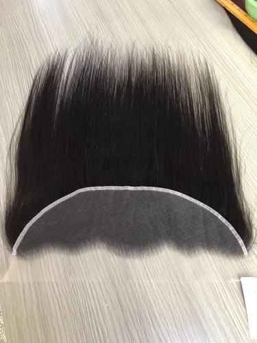 straight human hair 13x6 lace frontals with small knots