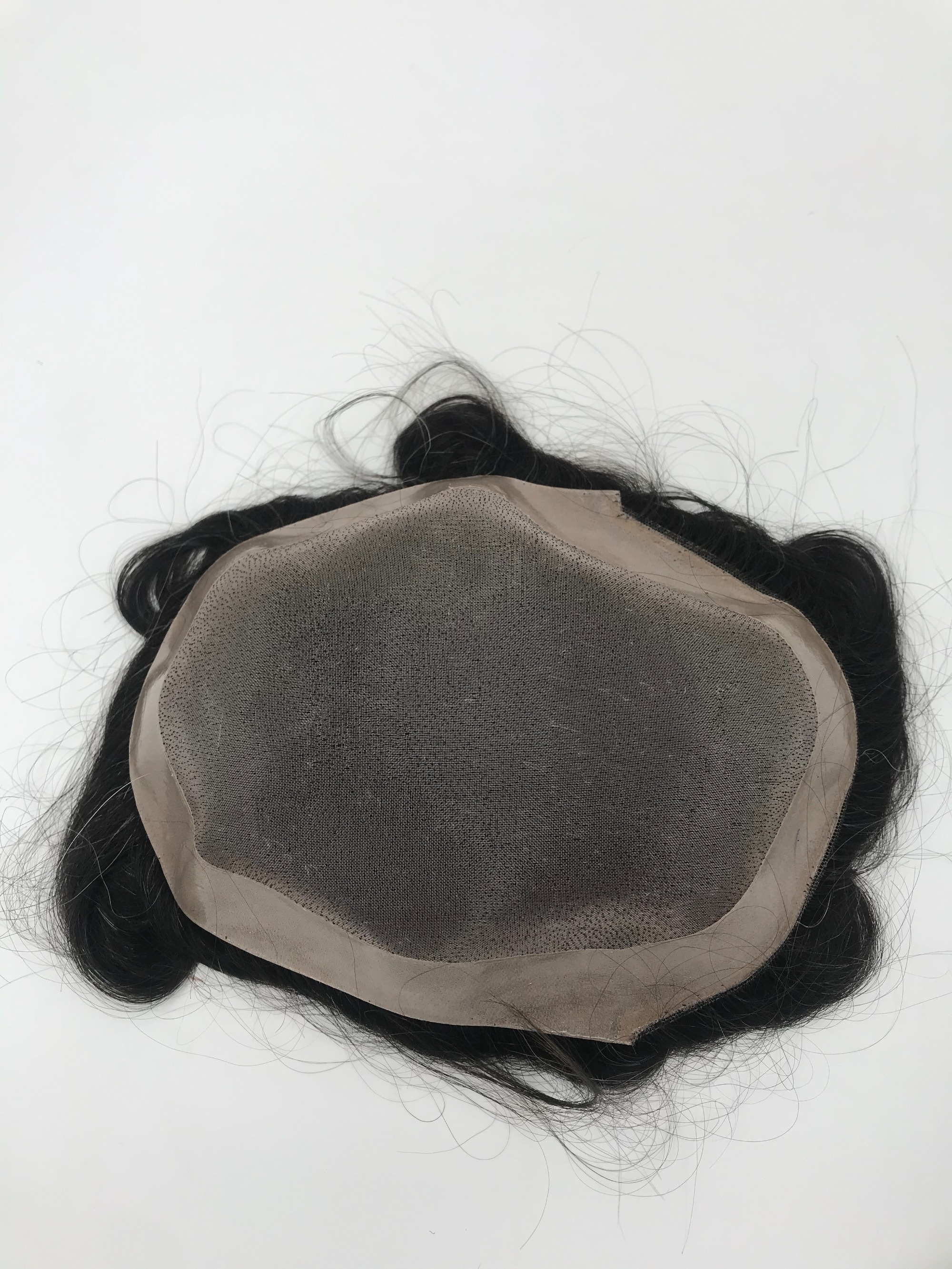 Slight Wave Human Hair Top Mono Patches to Cover Hair Loss