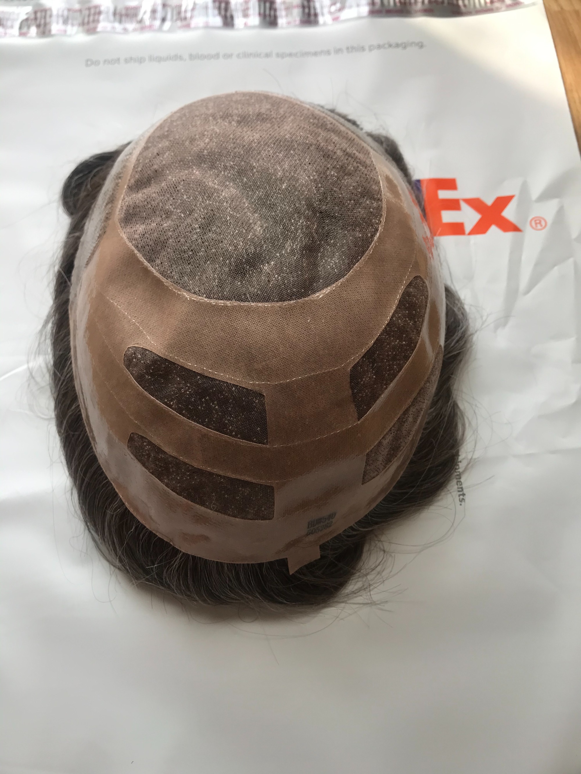 long life double knots hair pieces mono toppers to cover bald area