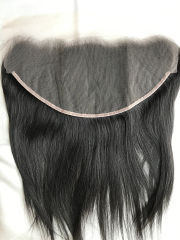 straight hair transparent lace frontals