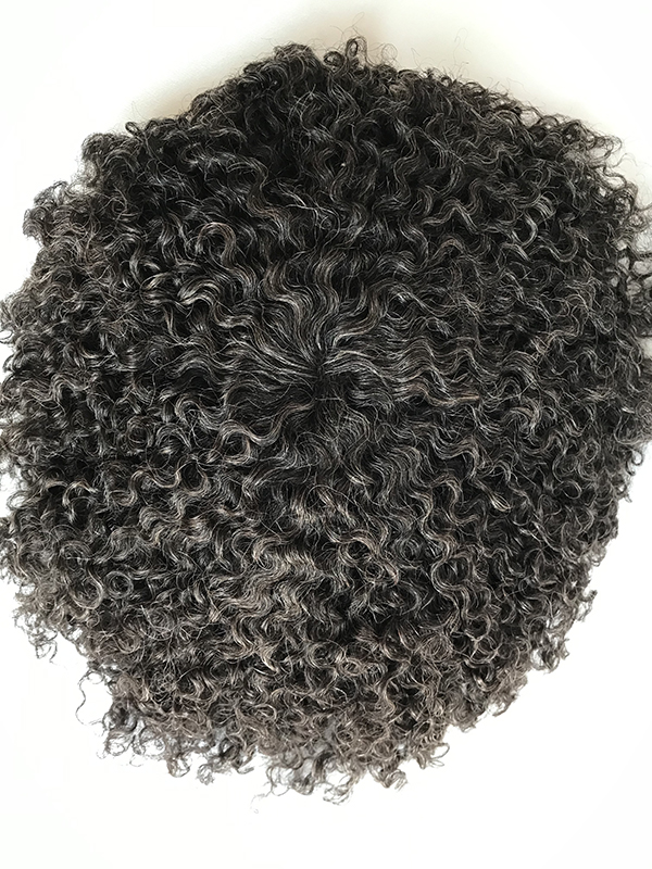 tight curl human hair lace toppers