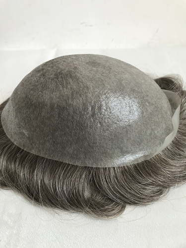 grey color men hair replacements