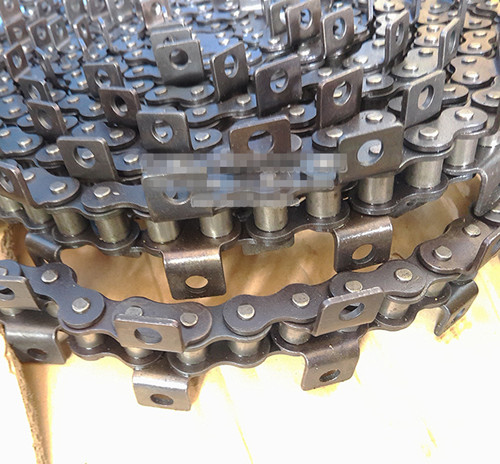 Glass machine parts, Steel Iron chain for glass edging grinding machine