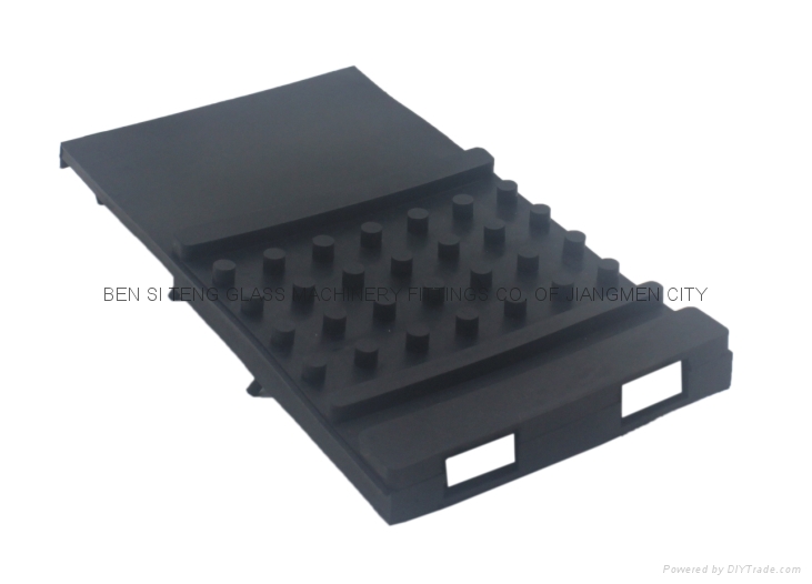 rubber cover plate for Bottero machine