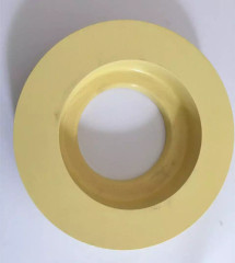 Yellow color cerium polishing wheel