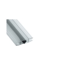 Magnetic shower door seal , Shower door sealing strip with magnet, PVC sealing strip with magnet for shower door