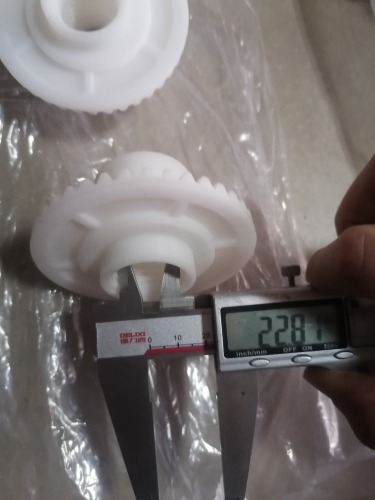small plastic gear for Bavelloni glass machine