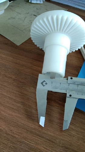 big plastic gear for Bavelloni glass machine