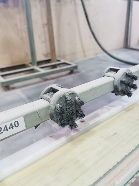Nylon Brush for Glass processing machines