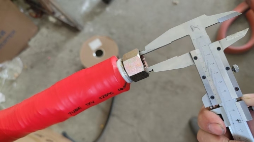 spare hose and gun for hot melt machine, insulation glass machine sealant gun