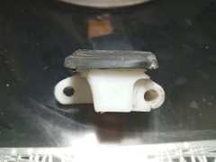 Conveyor chain spare part for glass edging machine fast the black cap in 4 holes chain