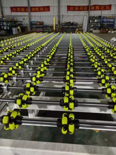 New type TPU Roller, Omni Wheels,Mecanum wheel, for glass transfer table