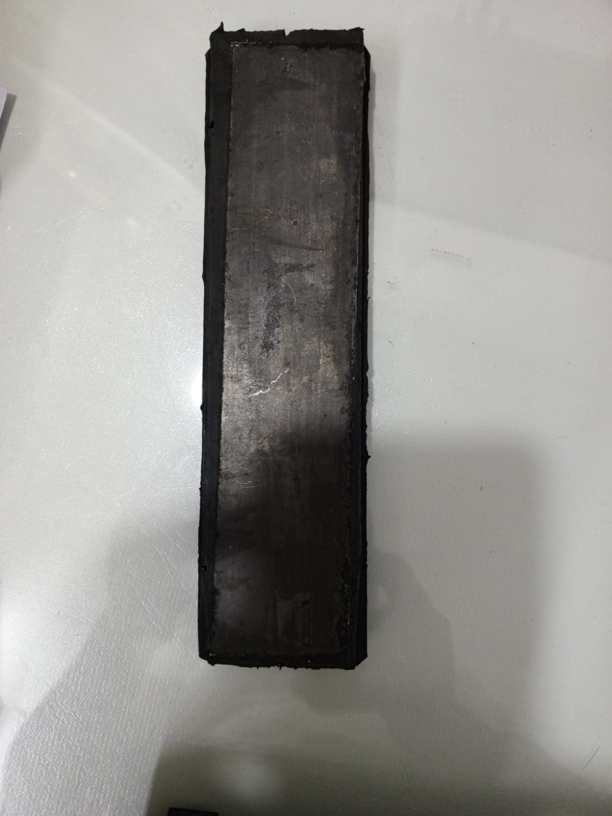 Front pad, rubber pad, rubber bar, and back pad for glass edging machine