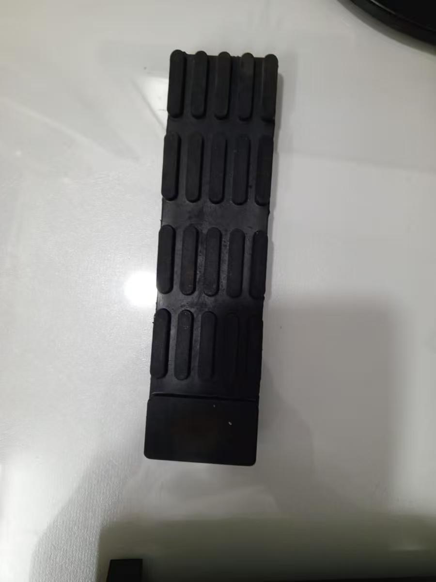 Front pad, rubber pad, rubber bar, and back pad for glass edging machine