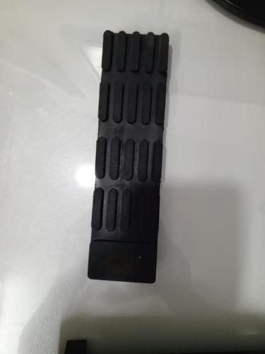 Front pad, rubber pad, rubber bar, and back pad for glass edging machine