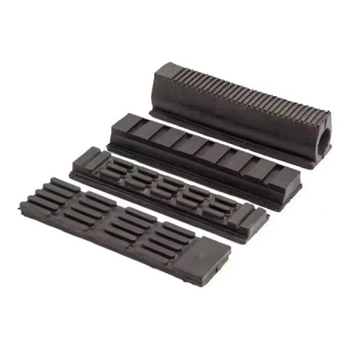 Front pad, rubber pad, rubber bar, and back pad for glass edging machine