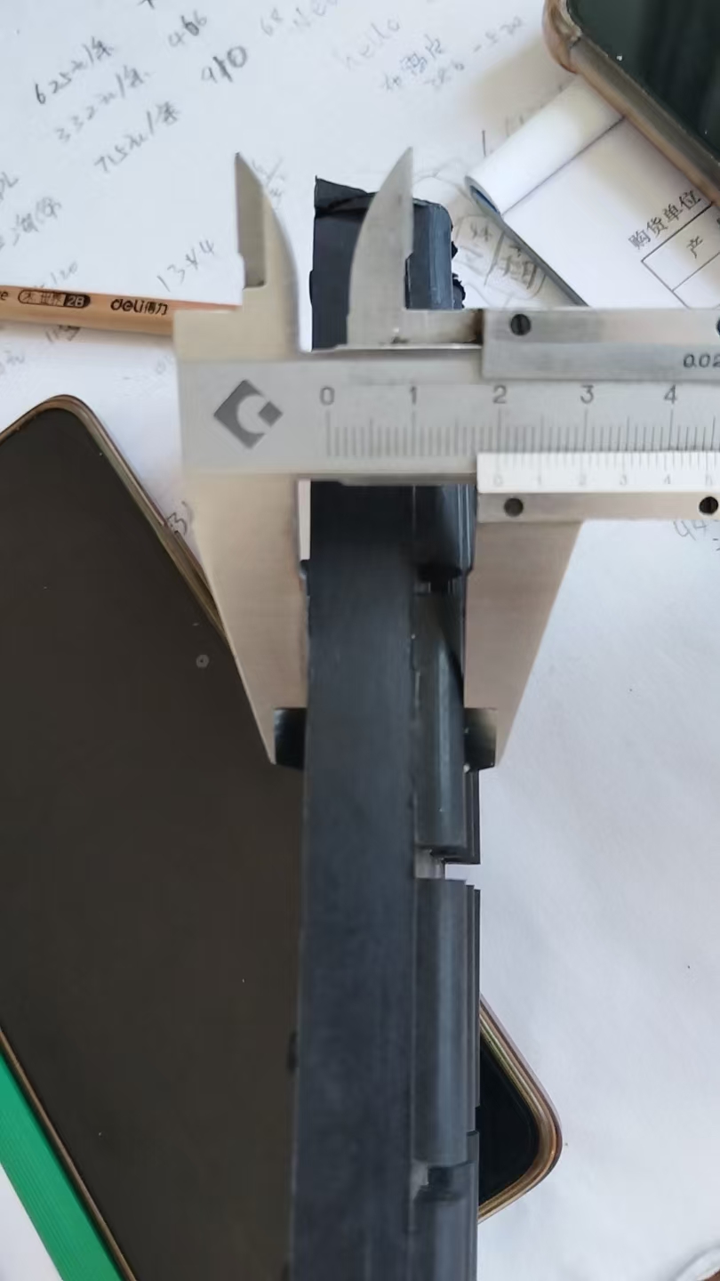 Spare part Thicker rubber pads for glass processing machine Bavelloni