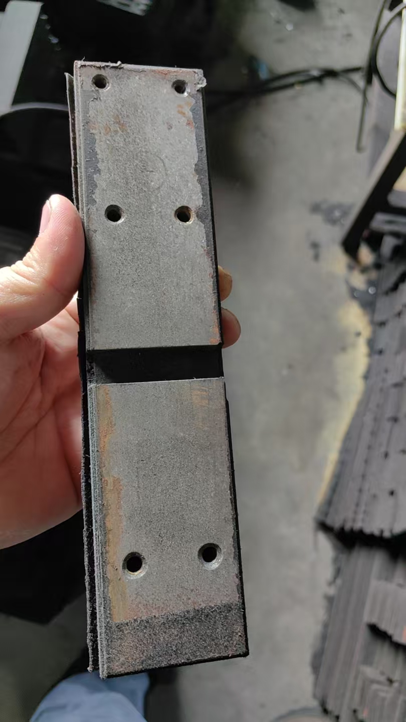 Spare Part conveyor Pad, back pad for ZXM BT261S Glass Edger, glass machinery