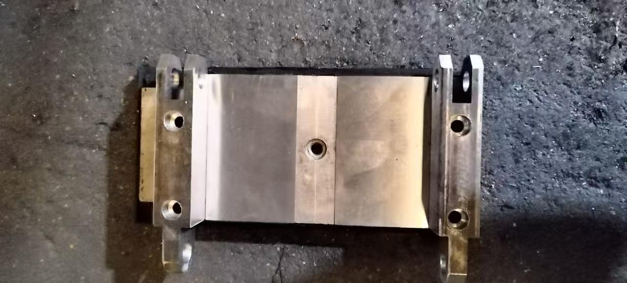 Back pad Rear rubber plate back side for glass processing machine model Bottero FC110