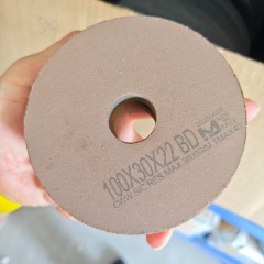 Spare part Glass polishing wheel Italy BD polishing wheel for glass processing machine Italian made glass wheel