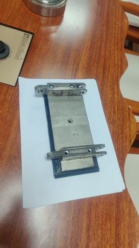 Back pad Rear rubber plate back side for glass processing machine model Bottero FC110