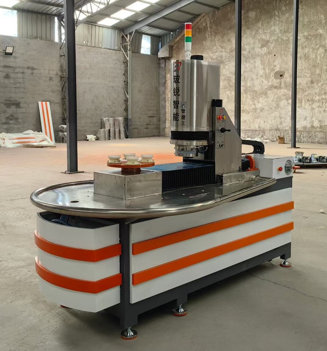 Automatic shaped Glass Edging machine, glass grinder, shape glass edging machine