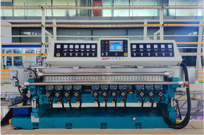 Glass straight line beveling machine (Automatic ) 12 motors