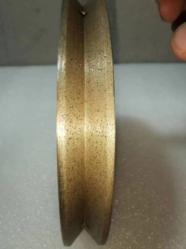 V groove diamond wheel, V groove chamfering wheel, V shape diamond wheel for glass CNC machine