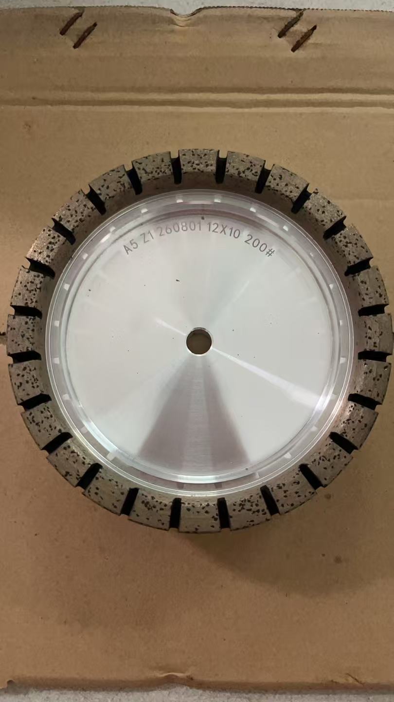 Segmented grinding wheel, diamond wheel for glass machine