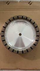 Segmented grinding wheel, diamond wheel for glass machine