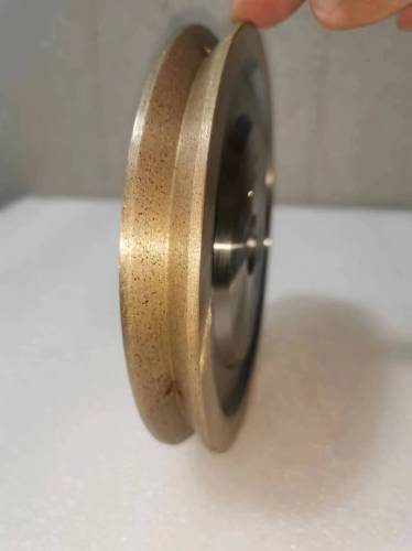 V groove diamond wheel, V groove chamfering wheel, V shape diamond wheel for glass CNC machine