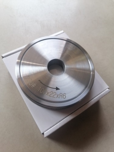 Pencil diamond wheel for glass shape edging machine
