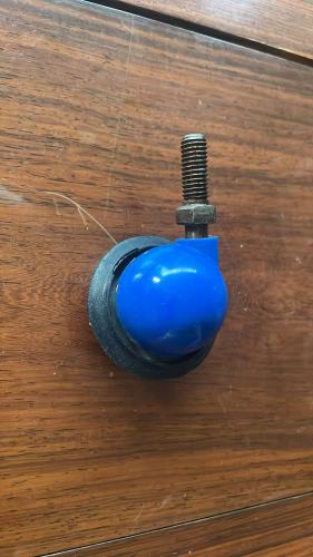 Castor roller, Universal wheel for glass drilling machine