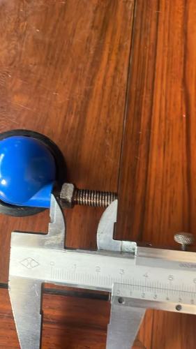 Castor roller, Universal wheel for glass drilling machine